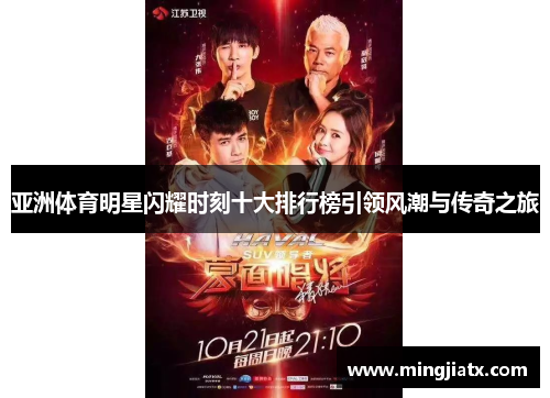 亚洲体育明星闪耀时刻十大排行榜引领风潮与传奇之旅